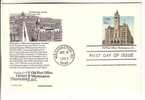 USA Card With Original Stamp 1983 - Washington Post Office - Otros & Sin Clasificación