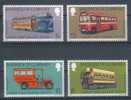 BUS -  1979  -  Public Transport 4v  -  GUERNSEY Yvert:  186/9 MNH - Bussen