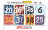 SCHEDE TELEFONICHE - PHONECARD - TELECARTE -  SCHEDA TELEFONICA GLI INTROVABILI PANINI LIT. 1000 - Publiques Figurées Ordinaires