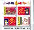 1995 PHILIPPINES BLOC 1996 ANNEE DU RAT - New Year