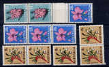 Australie1968, ++  Fleurs Dépareillés   Cote 28,-€ - Mint Stamps