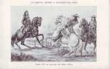 Animaux - Chevaux - S372 - Le Cheval Monté à Travers Les Ages - Louix XIV Au Passage Du Rhin - Bon état - Paarden