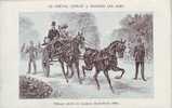 Animaux - Chevaux - S375 - Le Cheval Attelé à Travers Les Ages - Tilbury Attelé En Tandem Hyde-Park  - Bon état - Horses
