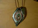 Bijoux, Pendentif, Collier, En Verre De Murano - Pendants