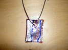 Bijoux, Pendentif, Collier, En Verre De Murano - Pendants