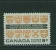 5S0134 Autoroute Transcanadienne Blason 327 Canada 1962 Neuf ** - Ongebruikt