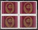 BULGARIE - 1972 - 100an De La Mort D´Angel Kanchev - Revolutioner - 1v** Bl.du 4 - Unused Stamps
