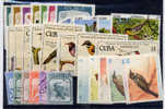 Cuba ** Ø Oiseaux Séries Compl Yvert: N° 1226 /32 -- 1540 / 48 **2046 / 48   2316 / 21  3044 / 49,  Birds Ucelli Vögel - Ongebruikt