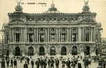 PARIS   -    L'OPERA                     -  (carte Animée Ayant Voyagé En 1912) - Parijs Bij Nacht