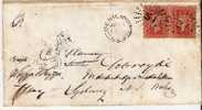 NSW077/ Deniliquin 1862, Re-directed Twice (Nachsendung)to Sydney - Covers & Documents