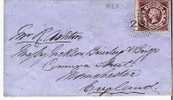 NSW079/ Raymond Terrace 1867 (261 Clear) Klarer Stempel - Briefe U. Dokumente