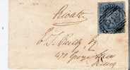 NSW096/ Port Macquarie 1853, Vollrandige Marke (Brief, Cover, Letter, Lettre) - Briefe U. Dokumente