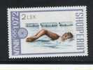 ALBANIE   N° 1379 * *   JO 1972   Natation - Nuoto