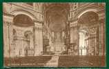 UK - St. Paul`s Cathedral - CHOIR & AISLES - Uncirculated POSTCARD - Pub. C.F. CASTLE`S - LESCO SERIES- ENGLAND - St. Paul's Cathedral