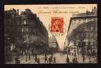 1912 FRANCE CARTE POSTALE PARIS –La Rue De La Cbaussee-d ‘Antin - Briefe U. Dokumente