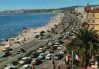 CPSM. CROS DE CAGNES. LE BOULEVARD DE LA PLAGE . - Cagnes-sur-Mer