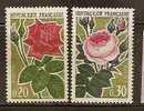 FRANCE - ROSES  - Yvert Nº 1356/7 - * MLH - Rosen