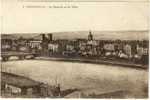 Carte Postale Ancienne Thionville - La Moselle Et La Ville - Thionville