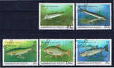 AZ+ Aserbaidschan 1993 Mi 98-102 Fische - Azerbaijan