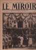 325 LE MIROIR 15 FEVRIER 1920 - EPERNAY - TABAC - DOCTEUR GARNER - PATINAGE - PIGEON VOYAGEUR - COLORADO CANYON - SANCY - Informations Générales