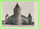 YVERDON, SUISSE - LE CHÂTEAU - PHOTO ÉDITION A. DERIAZ - ANIMÉE DE VIEILLES VOITURES - - Yverdon-les-Bains 