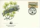 W0464 Iguane Cyclura Carinata Turks Et Caiques 1986 FDC Premier Jour WWF - Andere & Zonder Classificatie