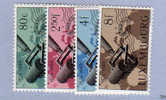 Luxembourg 1949, 75e Anniversaire De L’ U.P.U. , N° 425 / 28 ** Neuf, Sans Charnière - Unused Stamps