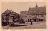 CPA Belle Carte Postale FRANCE BARR Place De L'Hôtel De Ville - Animée - Barr