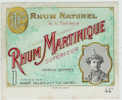 870 / ETIQUETTE DE RHUM   MARTINIQUE ANDRE VALOIS  LE HAVRE - Rum