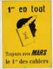 2 Buvard Cahier MARS - Cartoleria