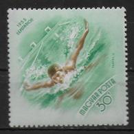 HONGRIE   N° 1098 * *  Natation - Zwemmen