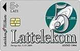 LATVIA-ROSE "Lattelekom 5th Anniversary" - Lettonie