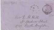 VIC166 / Ascher 3 I D.SelteneType! Nach Brighton 1886 - Cartas & Documentos