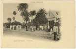 Carte Postale Ancienne Guinée Conakry - Sortie De L'Eglise - Religion, Messe - Frans Guinee