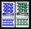 ISRAEL - Yvert -  782 - 783 Avec Tabs - Monedas