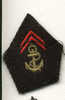 MILITARIA  MILITAIRE/ INSIGNE EN TISSUS  DE LA MARINE FRANCAISE - Navy