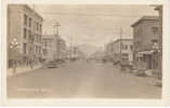 Wenatchee WA Real Photo Postcard, Wenatchee Avenue 1920s Autos, Street Lights, Central Washington State - Other & Unclassified