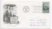 USA FDC 11-8-1952 Mount Rushmore 25th Anni. Artmaster Cachet - 1951-1960