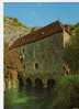 CPM       46      COUGNAGUET       MOULIN FORTIFIE         LE BLE Y EST ENCORE MOULU DE NOS JOURSS - Water Mills