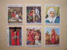 PARAGUAY.  39ème CONGRES EUCHARISTIQUE. TABLEAUX.  Série Complète. - Paintings