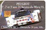 PEUGEOT 905 20 JUIN 10H00 50U SO3 07.93  ETAT COURANT - 1993