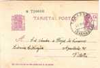 Entero Postal 1936  TARAZONA (Zaragoza) - 1931-....