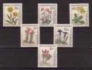 CESKOSLOVENKO MNH** MICHEL 1234/39 €17.00 FLOWERS - Nuevos