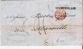 Rl124/   - RUSSLAND -   Porto In Schreibschrift, Odessa 1849 - ...-1857 Vorphilatelie