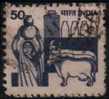 INDE INDIA Poste 699 (o) Vache Et Lait Cow Kuh Milch Milk - Used Stamps