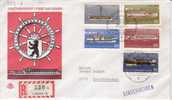 BERLIN FDC MICHEL 483/87 €8.50 - Altri & Non Classificati