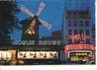 Paris, La Nuit - Le Moulin Rouge - Parijs Bij Nacht