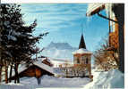 LEYSIN L'Eglise Et Les Dents Du Midi - Leysin