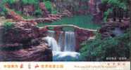 HOngshixia   Waterfall ,  Pre-stamped Card , Postal Stationery - Andere & Zonder Classificatie