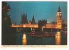 Parliament En Westminster Bridge By Night.LONDON (SEE SCAN) - Westminster Abbey